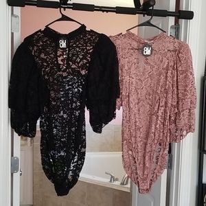 Never worn!! Lace bodysuit (Get 2 for 1)